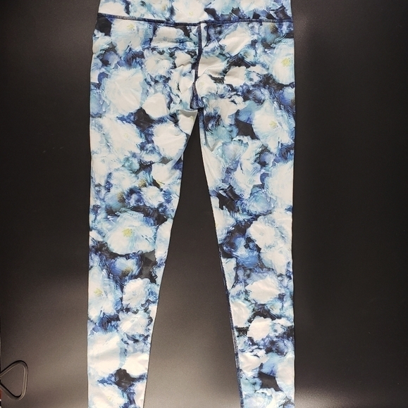 Athleta Floral Print Leggings Small - Picture 2 of 5
